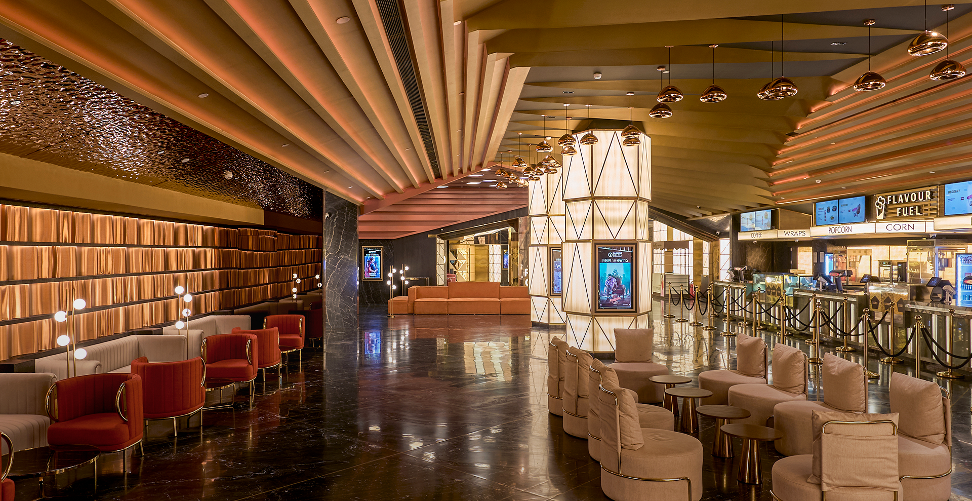 Architecture - Luxury Cinema Lobby
